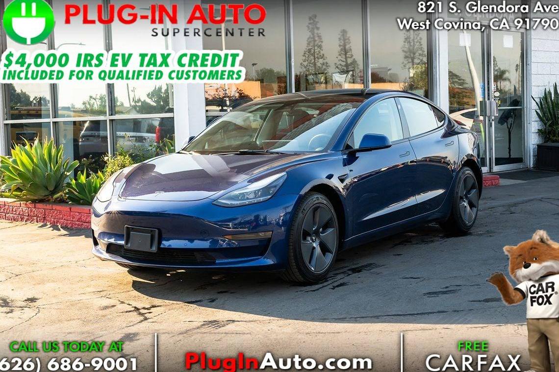 TESLA MODEL 3 2022 5YJ3E1EA8NF133393 image